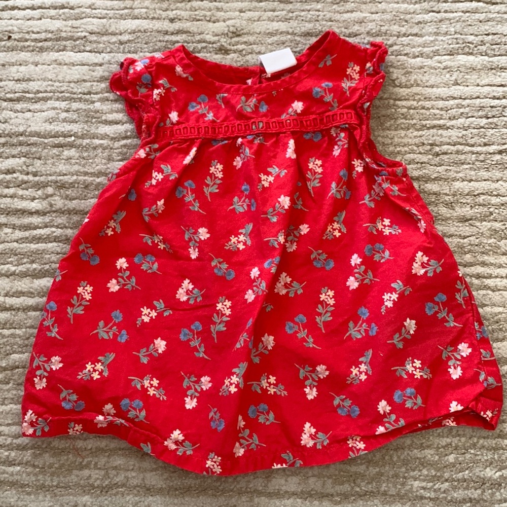 Beautiful red floral shirt